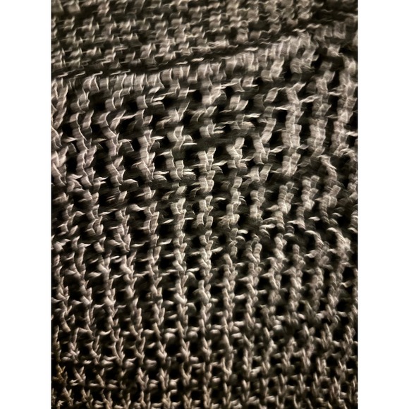 Gibson Latimer 2X Black White Cold Shoulder Knit Sweater LP6446YAZW NWT Plus Sze - Picture 3 of 8